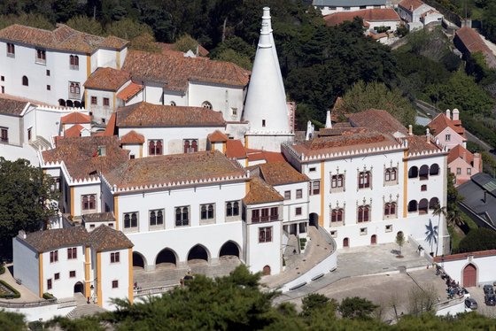 Placeholder photograph — the wooded hills around Sintra